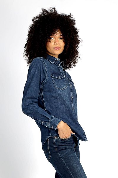 Lee Cooper Дамска дънкова риза Will