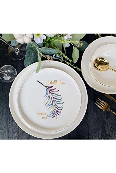 ROY KING Happy Bone China 24 Parça Yemek Takımı