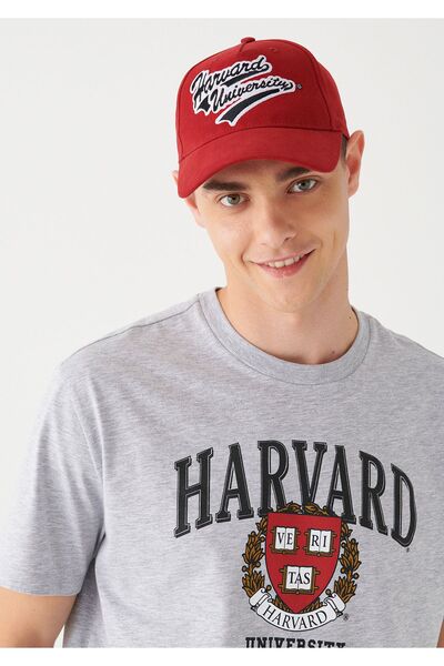 Mavi Harvard Printed Red Hat 092896-34329