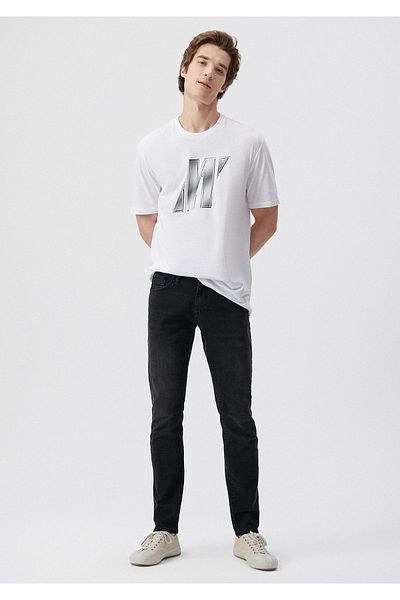 Mavi Jake Pro Anthrazitfarbene Jeanshose -0042234951