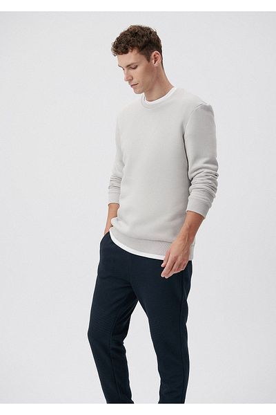 Mavi Φούτερ Crew Neck Grey Basic 0610060-81582