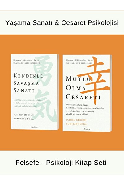 Koridor Yayıncılık Kendinle Savaşma Sanatı & Mutlu Olma Cesareti