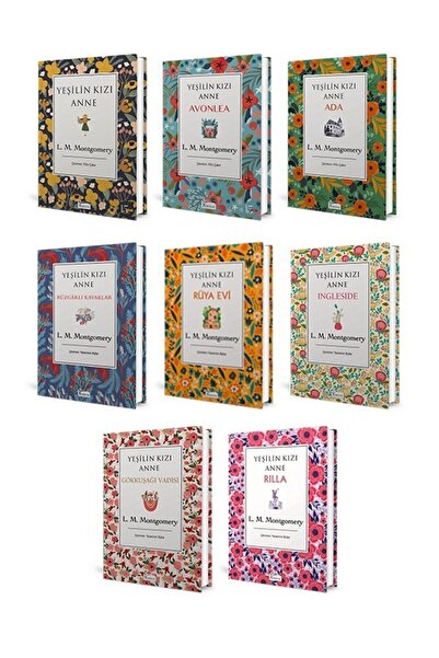 Koridor Yayıncılık Yeşil'in Kızı Anne 8 Kitap Set