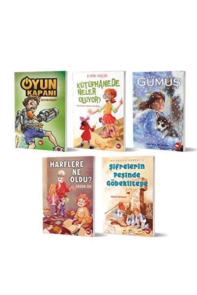 Beyaz Balina Yayınları 8 Yaş Için Okuma Seti - (5 KİTAP)