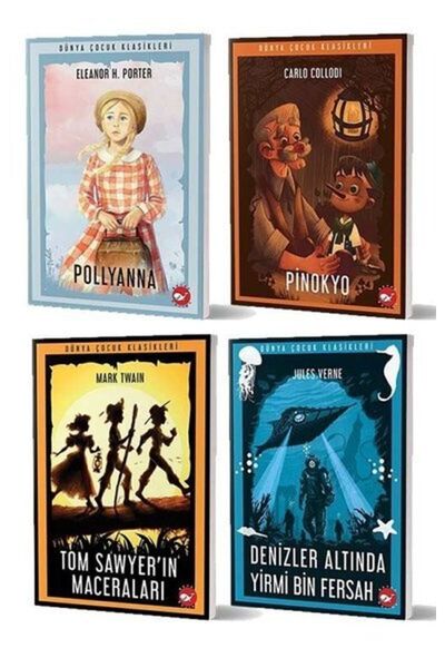 Beyaz Balina Yayınları Dünya Çocuk Klasikleri Seti (5 Kitap) - Kolektif Dünya...