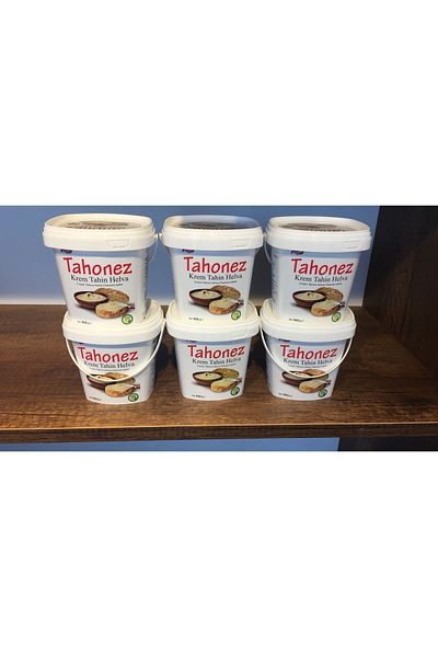 KIRKAĞAÇ 6'X400Gr Cream Tahini Halva - Tahonez