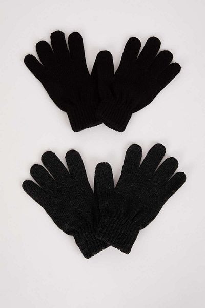 DeFacto Boy's 2-Piece Knitwear Gloves C8579A824Wn
