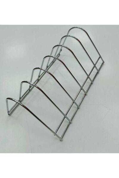 bavella 2li  Metal Gümüş Tabak Düzenleyicisi