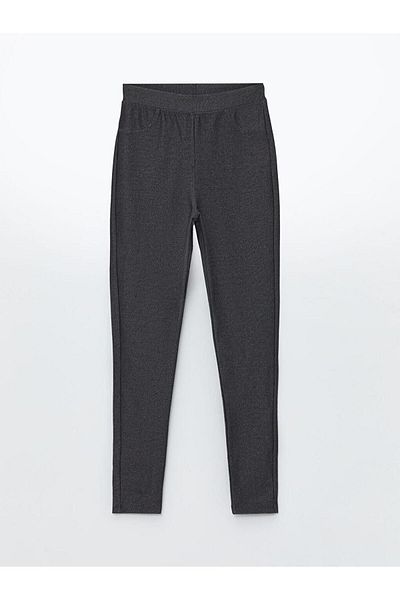LC Waikiki Basic Girls' Tights with Elastic Waist