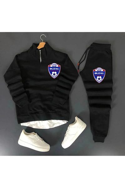 Pisa Art Gloria Buzau Sweatshirt + Sweatpants 2-Piece Combination Set
