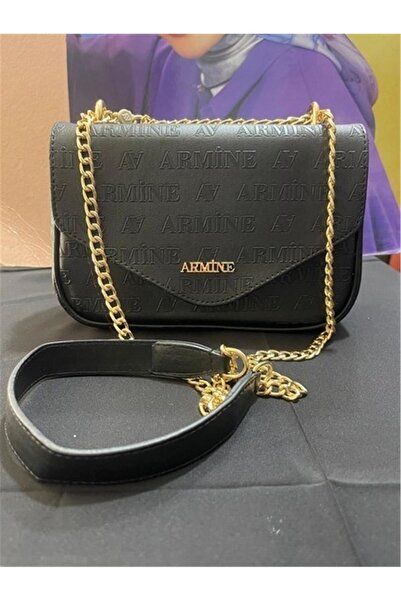 Armine Black Laser Cut 327 Bag