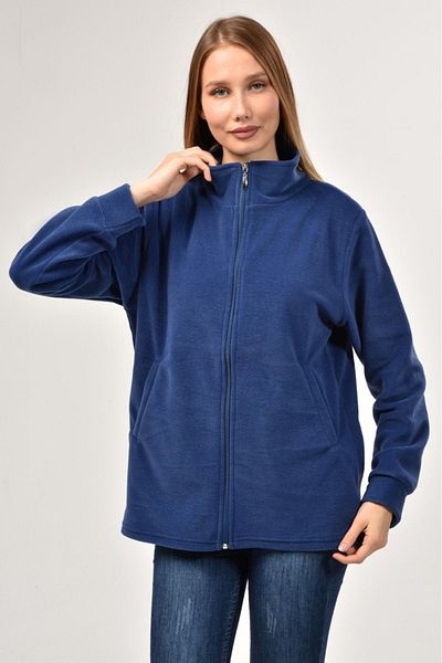 LİKAPA Zippered Fleece Coat