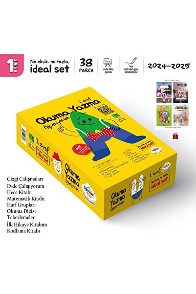 öğretmen evde 1. Sınıf Okuma Yazma Seti (2024-2025) | Öğretmen Evde Yayınları...