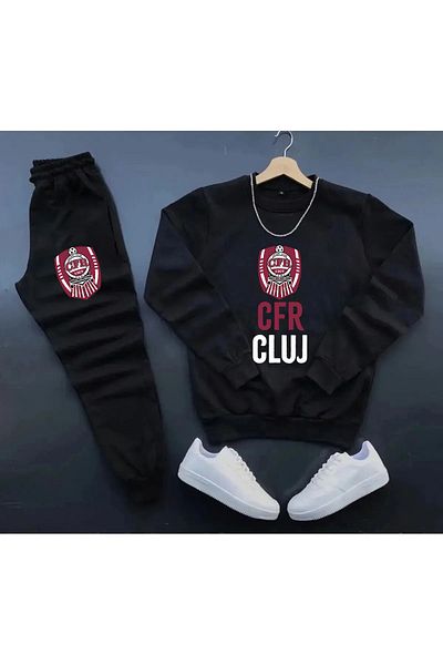 Pisa Art Cfr Cluj Sweatshirt + Sweatpants 2-Piece Combination Set