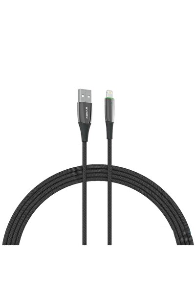 Syrox C134AL USB to Lightning Şarj ve Data Kablosu 2.4A Hızlı Şarj Led Işıklı