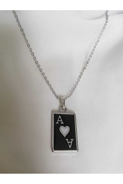 Judas Takı Black Mug Ace - Necklace
