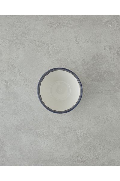 English Home Larry Porcelain Bowl - 14 cm Dark Blue