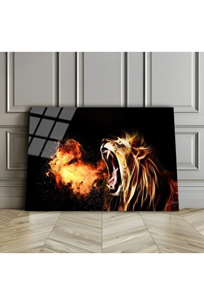 Harikabirev HARİKABİREV | PICTURĂ DE LEU FLAMANT DE STICLA INESPRIMĂBILĂ (TEM...