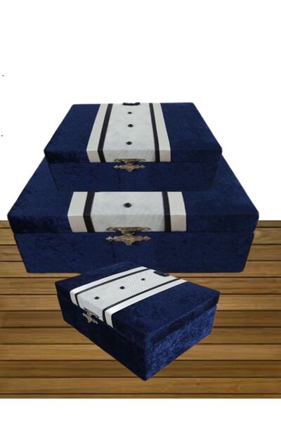 Sonem Çeyiz Набір з 3 предметів: скринька для нареченої та нареченого - придане, валіза, скринька 0127