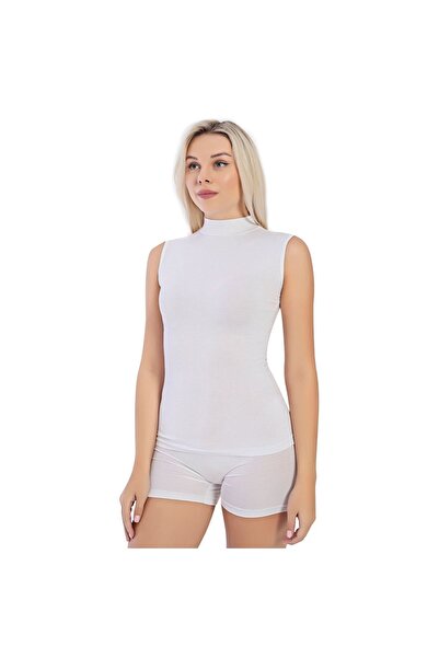 Newteam Bamboo Women - Zero Sleeve Turtleneck