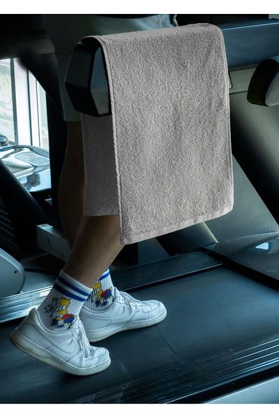 SHAL HOME 100% Cotton 30X100Cm Sports Towel