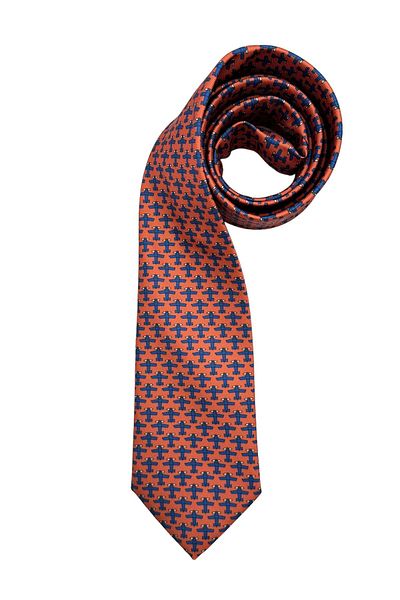 CROATE 100% Microfiber Airplane Figured Tie