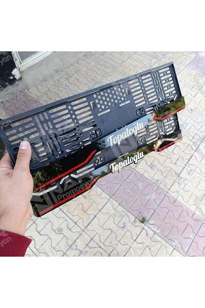 Nar Promosyon Adınıza Firmanıza Kişiye Özel 1. Kalite Pleksi Oto Plakalık 2 Adet