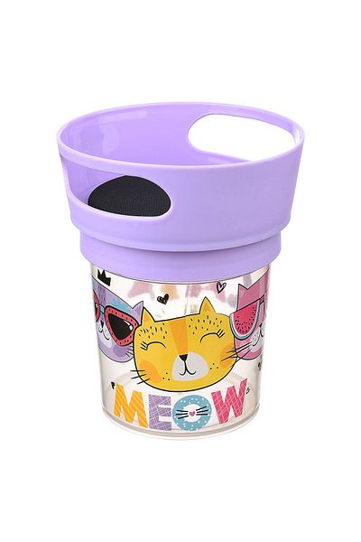 Cosiness Cat Power Non-Spill Snack Children's Container
