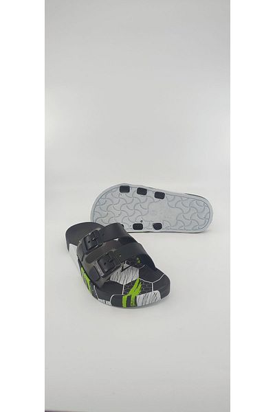 GEZER Beach, Pool, Balcony, Terrace, Bathroom, Home and Street Slippers with Anatomical Sole and Adjustable Buckle