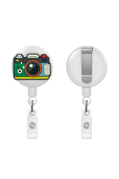 PABALAS Yoyo Collar Card Holder with Camera Figure