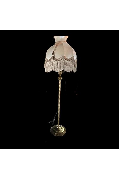 elif aksesuar Klasik Lambader Bronz Ayak Vizon Başlık