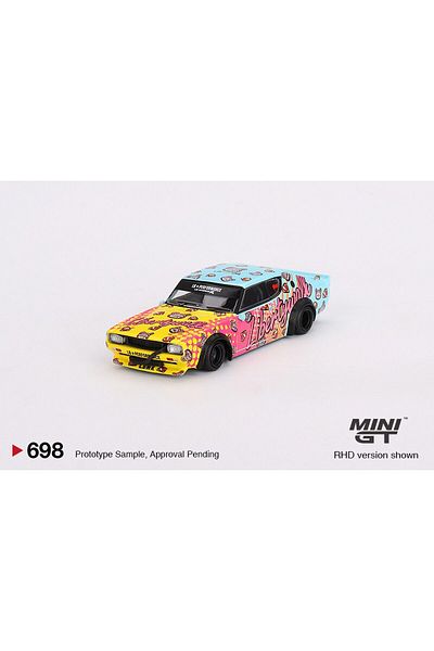 mini gt Nissan Skyline Kenmeri 1/64 Scale Mini Gt Diecast Metal Model Car Collectibles