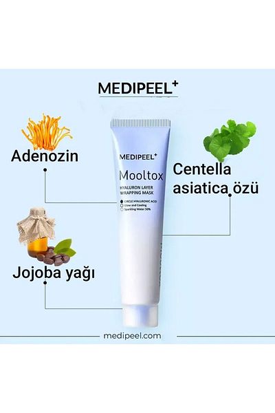 Medipeel Mooltox Hyaluron Layer Wrapping Mask(Mask for Moisturizing Face)