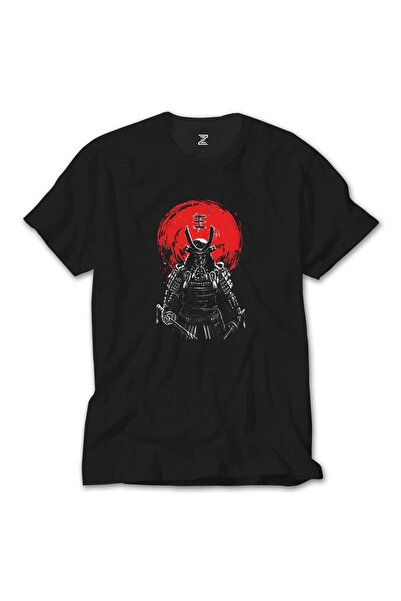 Butik تي شيرت ساموراي ريد واريور أسود