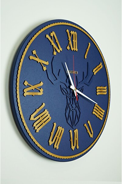 RacartShop Ultra sessiz, hediye, salon, ofis, dekoratif modern duvar saati