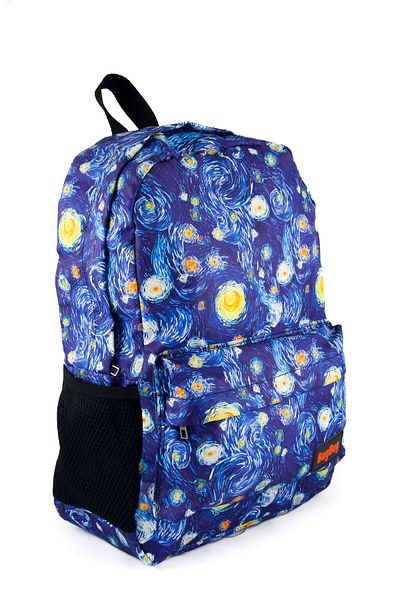 BYBAG Van Gogh Starry Night Pattern Ψηφιακή τυπωμένη Unisex καθημερινή χρήση και σχολικό σακίδιο πλάτης