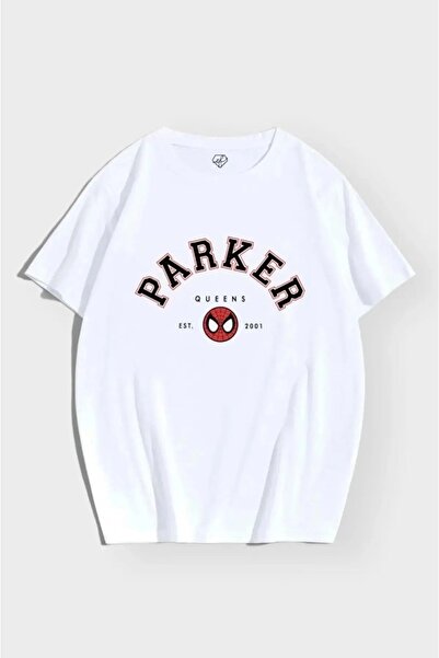 Violon Öümcek Adam Peter Parker Spiderman Beyaz