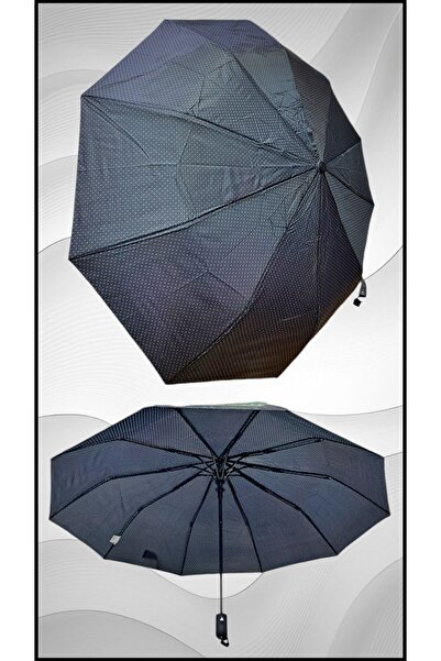 Rubenis Kaliteli 3 Kırmalı 10 Telli Otomatik Açılır Şemsiye