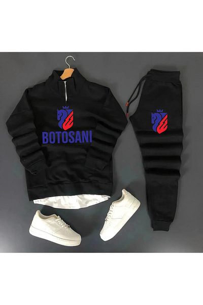Pisa Art Botosani Sweatshirt + Sweatpants 2-Piece Combination Set