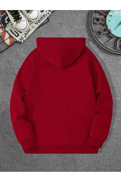 Keywest Astronaut And Navigators Printed Unisex Oversize Winter Hoodie - Φούτερ με κουκούλα 3 κλωστών 100% βαμβάκι