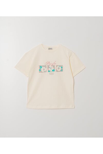 Mışıl Kids Tricou pentru fete PACIFIC 1954 cu imprimeu floral