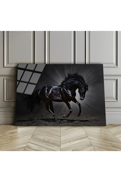 Harikabirev HARİKABİREV | STICLA INERABLE (TEMPERATA) TABLO NEGRU CU CĂPĂȚI 0...