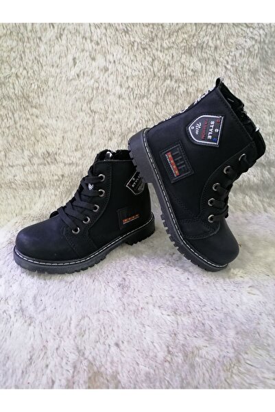 Özgür Kids SİYAH SICAK ASTARLI ERKEK ÇOCUK BOT.