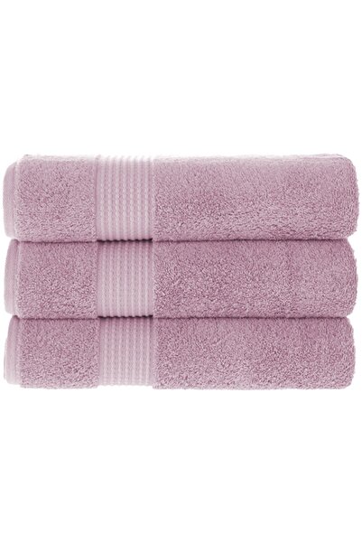 MAURAHOME Tomurcuk 100% Cotton 3-Piece Bath Towel Set