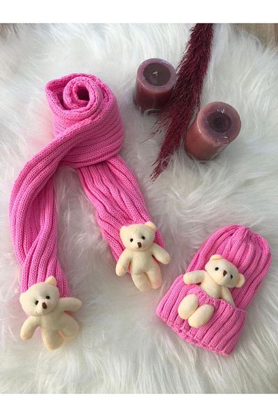 ÇOCUK GİYİM MERKEZİ Children's Scarf Beat Set