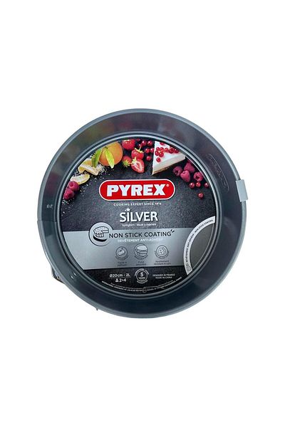 Pyrex Magic 20cm Non-Stick Silver Springform, 2-Liter