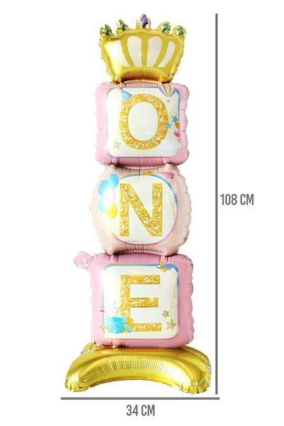 Le Mabelle White Footed One Balloon Set