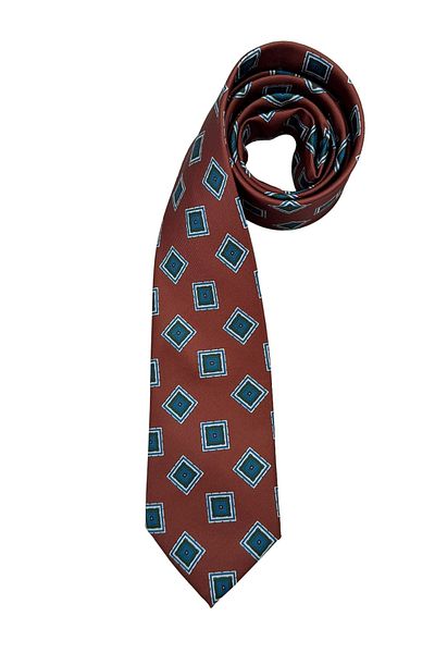 CROATE 100% Microfiber Patterned Tie