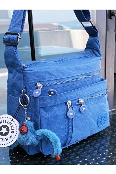 Bonjour Postacı Çanta Çok Cepli Çapraz Askılı Yağmura Dayanıklı Kumaş