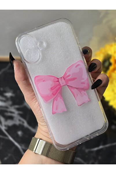 SUPER FRAME Iphone 16 Uyumlu Baskılı Şeffaf Telefon Kılıfı